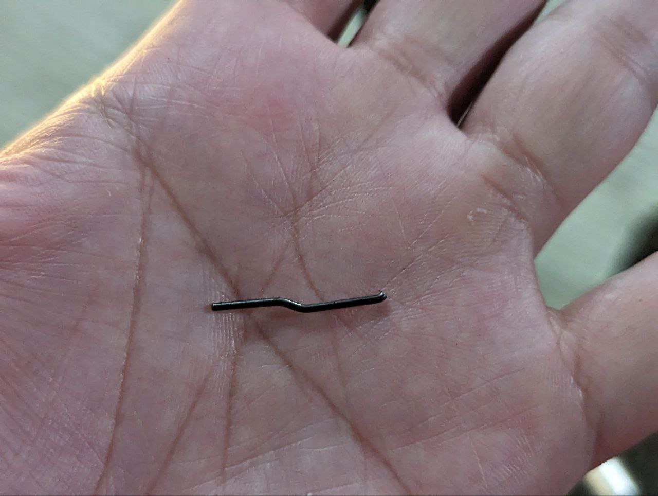 Broken Shibuya Ultima Recurve Rest wire