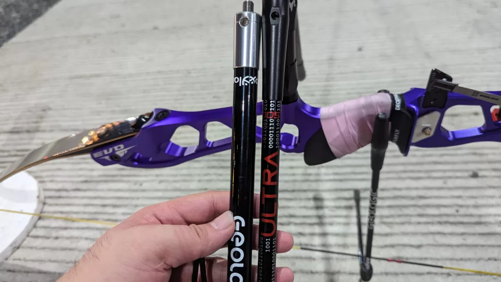 Ramrods Ultra V3 vs Geologic Recurve Stabilizer