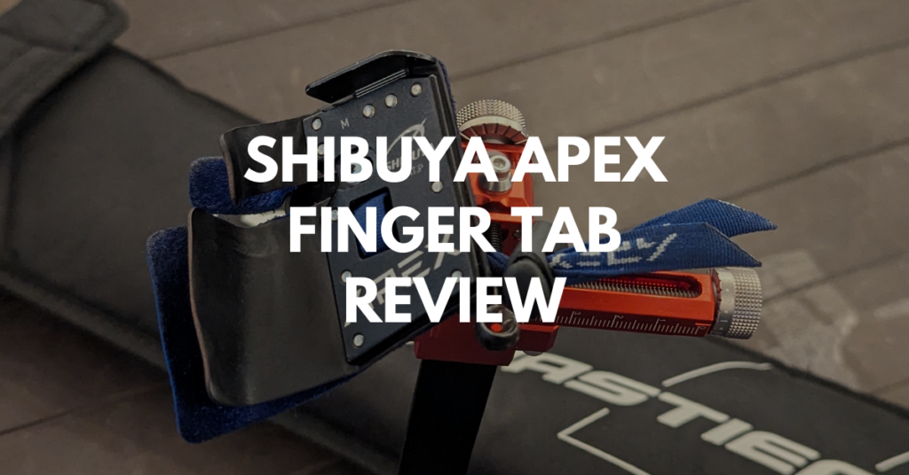 Shibuya Apex Finger Tab Review